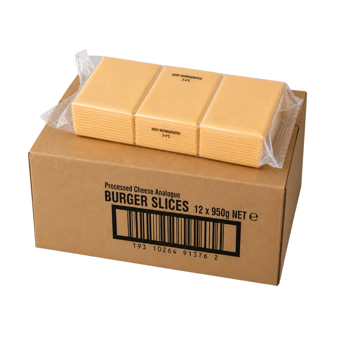 Coloured Burger Slices